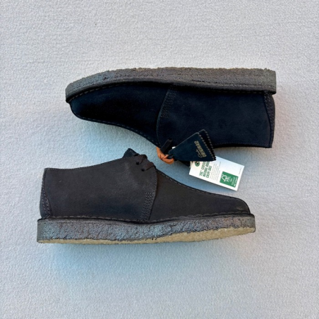 CLARKS BOTIN DESERT TREK BLACK SUEDE