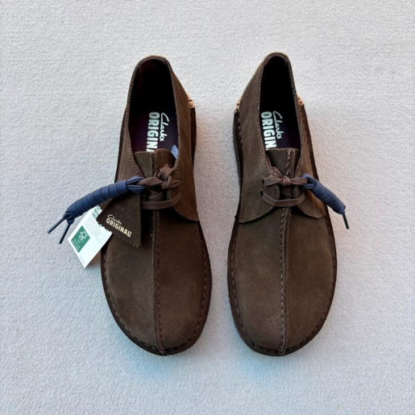 CLARKS BOTIN DESERT TREK DARK BROWN