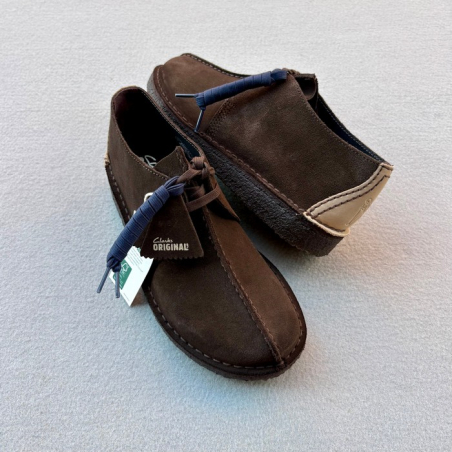 CLARKS BOTIN DESERT TREK DARK BROWN