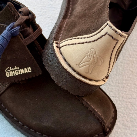 CLARKS BOTIN DESERT TREK DARK BROWN