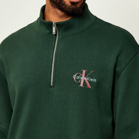 CALVIN KLEIN SUDADERA HOLGADA CON CREMALLERA