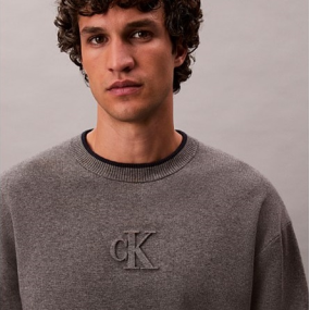 CALVIN KLEIN JERSEY HOLGADO DE CUELLO REDONDO 2