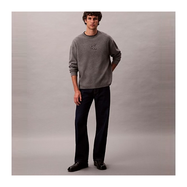 CALVIN KLEIN JERSEY HOLGADO DE CUELLO REDONDO