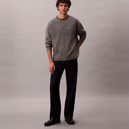 CALVIN KLEIN JERSEY HOLGADO DE CUELLO REDONDO