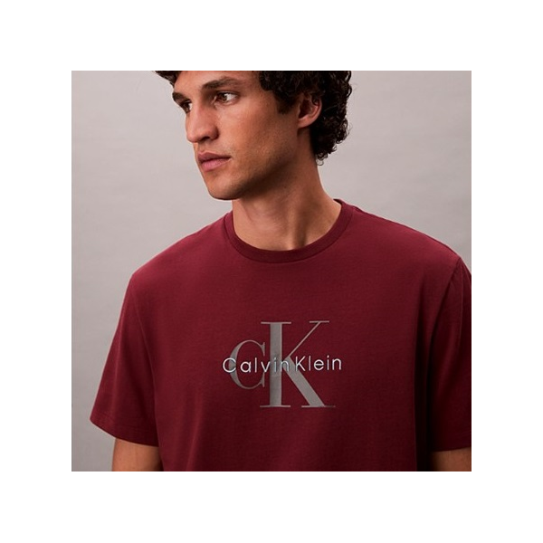 CALVIN KLEIN CAMISETA MONOLOGO CUELLO REDONDO