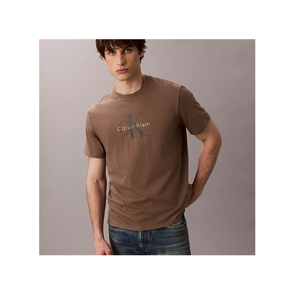 CALVIN KLEIN CAMISETA MONOLOGO CUELLO REDONDO