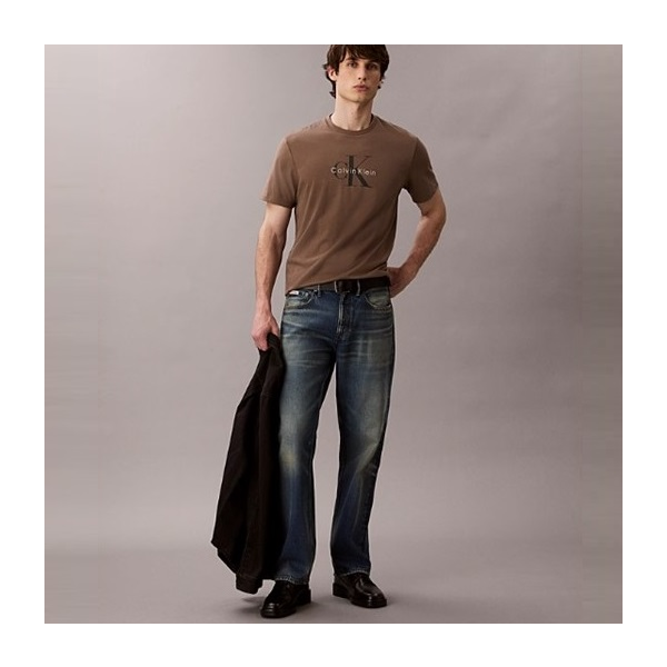 CALVIN KLEIN CAMISETA MONOLOGO CUELLO REDONDO