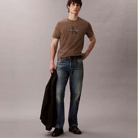 CALVIN KLEIN CAMISETA MONOLOGO CUELLO REDONDO