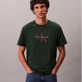 CALVIN KLEIN CAMISETA MONOLOGO CUELLO REDONDO