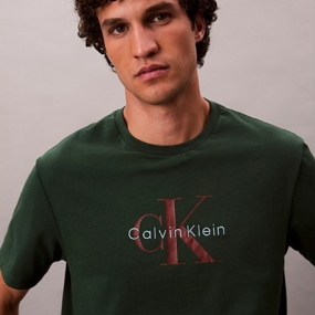 CALVIN KLEIN CAMISETA MONOLOGO CUELLO REDONDO 2