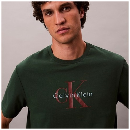 CALVIN KLEIN CAMISETA MONOLOGO CUELLO REDONDO