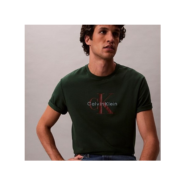 CALVIN KLEIN CAMISETA MONOLOGO CUELLO REDONDO