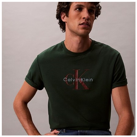 CALVIN KLEIN CAMISETA MONOLOGO CUELLO REDONDO