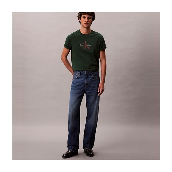 CALVIN KLEIN CAMISETA MONOLOGO CUELLO REDONDO