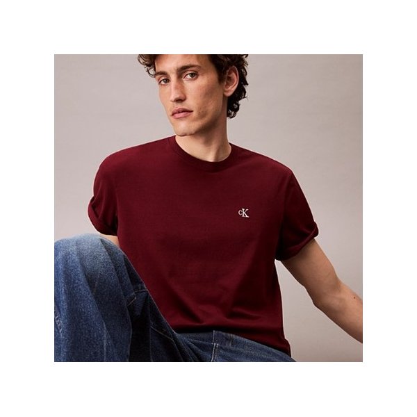 CALVIN KLEIN CAMISETA HOLGADA MONOGRAMA BORDADO