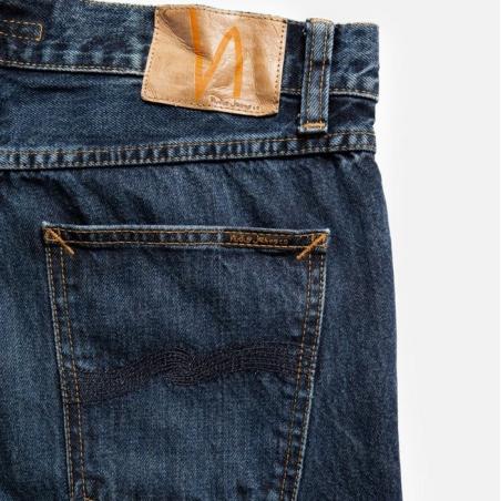 NUDIE JEANS STEADY EDDIE II BLUE SOIL