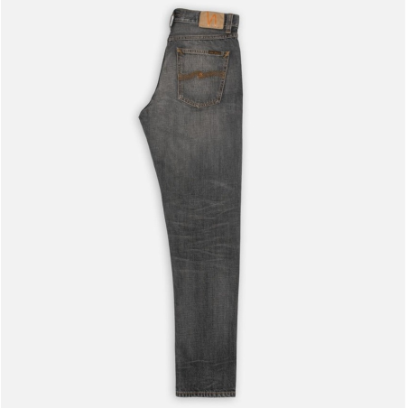 NUDIE JEANS STEADY EDDIE GREY CROSS HATCH