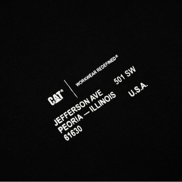 CAT SUDADERA 61630 CREWNECK FLEECE