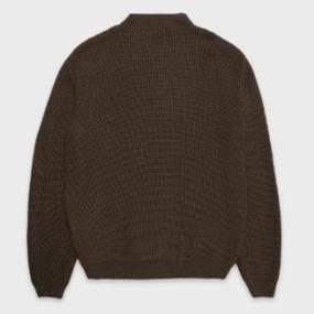 CAT JERSEY HALF NECK RIBBED KNIT 2