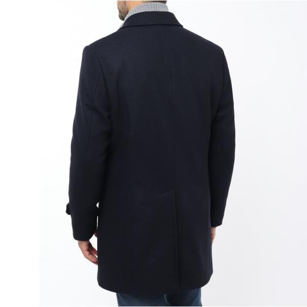 FLORENTINO ABRIGO LANA BICOLOR