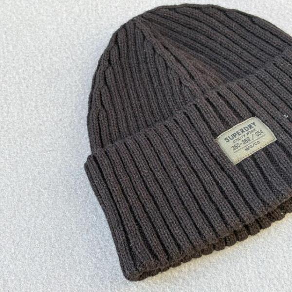 SUPERDRY GORRO DE PUNTO CANALÉ