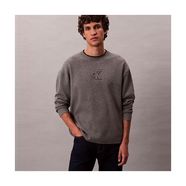 CALVIN KLEIN JERSEY HOLGADO DE CUELLO REDONDO