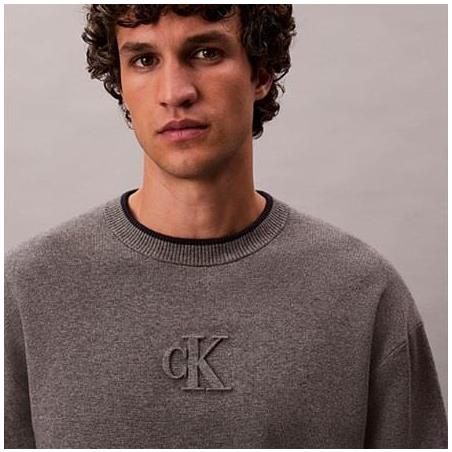 CALVIN KLEIN JERSEY HOLGADO DE CUELLO REDONDO