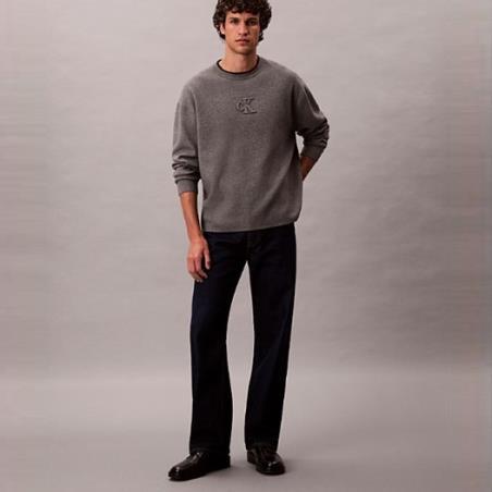 CALVIN KLEIN JERSEY HOLGADO DE CUELLO REDONDO