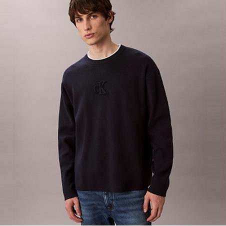 CALVIN KLEIN JERSEY HOLGADO DE CUELLO REDONDO