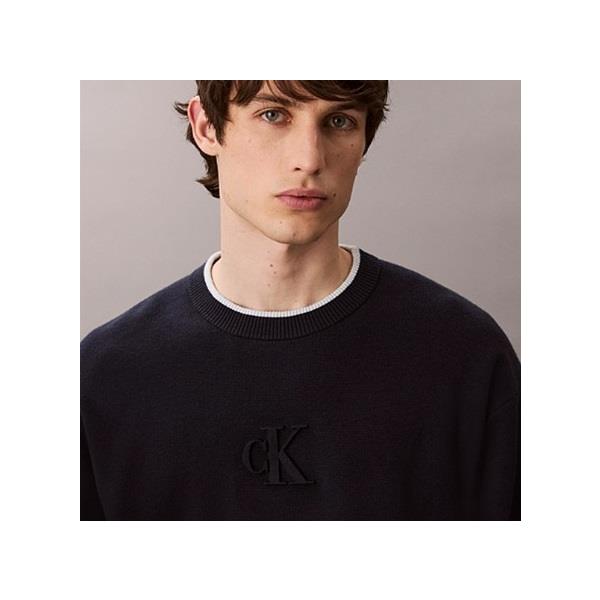 CALVIN KLEIN JERSEY HOLGADO DE CUELLO REDONDO