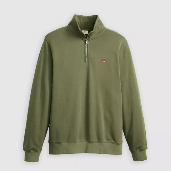 LEVI'S® SUDADERA ORIGINAL HM 1/4 ZIP MOSS OLIVE