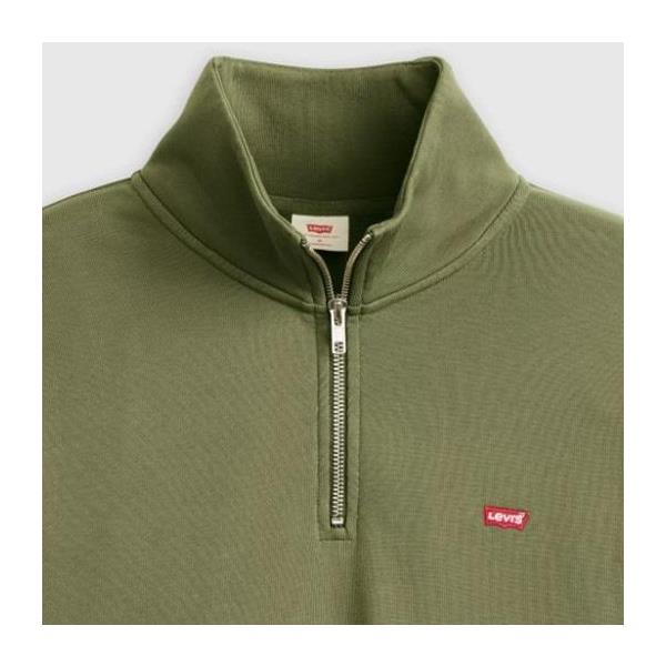 LEVI'S® SUDADERA ORIGINAL HM 1/4 ZIP MOSS OLIVE
