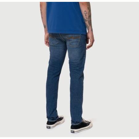 NUDIE JEANS LEAN DEAN BLUE MUD