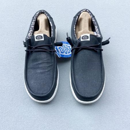 HEY DUDE ZAPATO WALLY CANVAS