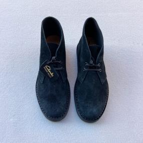CLARKS DESERT BOOT EVO GAMUZA NEGRO 2