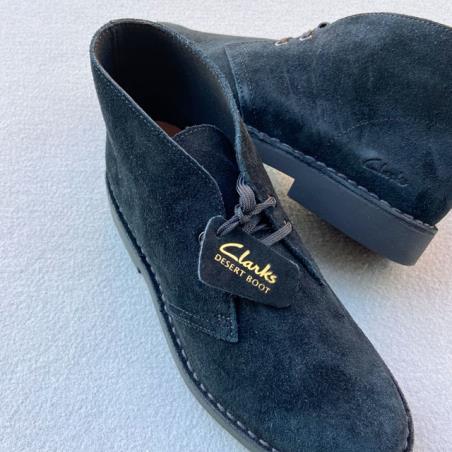 CLARKS DESERT BOOT EVO GAMUZA NEGRO