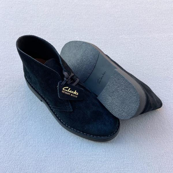 CLARKS DESERT BOOT EVO GAMUZA NEGRO
