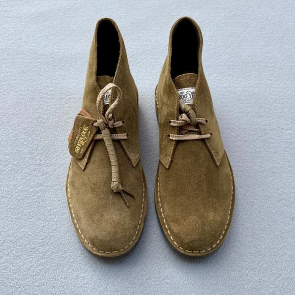 CLARKS DESERT BOOT EVO OLIVE SUEDE