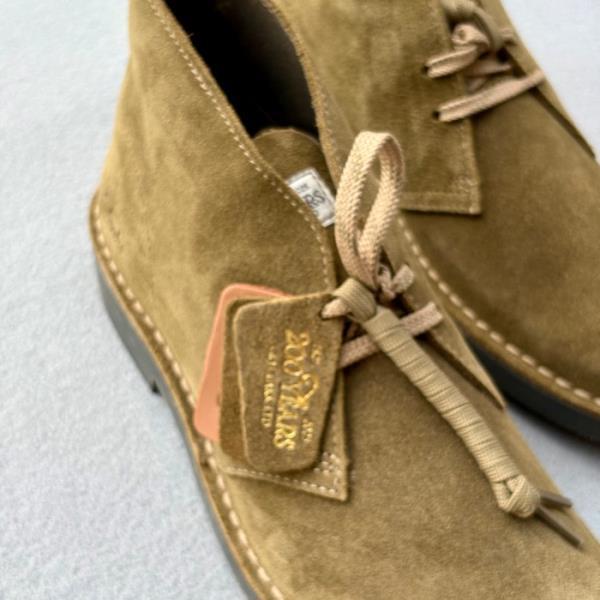 CLARKS DESERT BOOT EVO OLIVE SUEDE