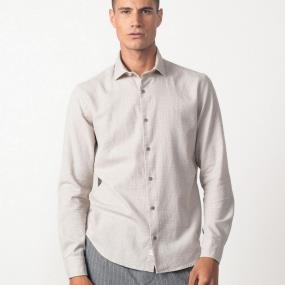 ETIEM CAMISA SLIM FIT MICROESTAMPADO 2