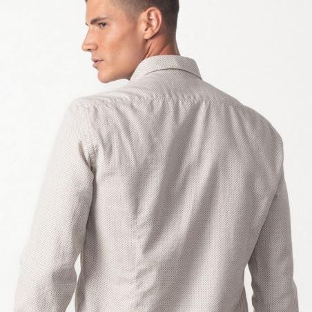 ETIEM CAMISA SLIM FIT MICROESTAMPADO