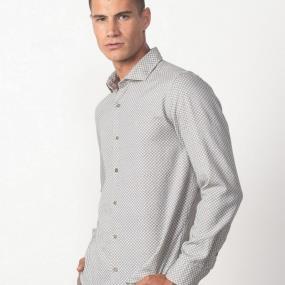 ETIEM CAMISA SLIM FIT ESTAMPADA