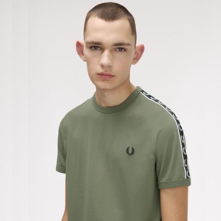 FRED PERRY CAMISETA CONTRAST TAPE RINGER