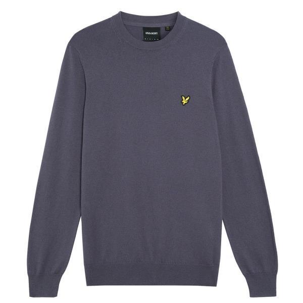 LYLE & SCOTT JERSEY COTTON MERINO CREW NECK JUMPER