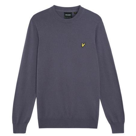 LYLE & SCOTT JERSEY COTTON MERINO CREW NECK JUMPER