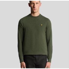 LYLE & SCOTT JERSEY LAMBSWOOL BLEND CREW NECK