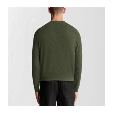 LYLE & SCOTT JERSEY LAMBSWOOL BLEND CREW NECK