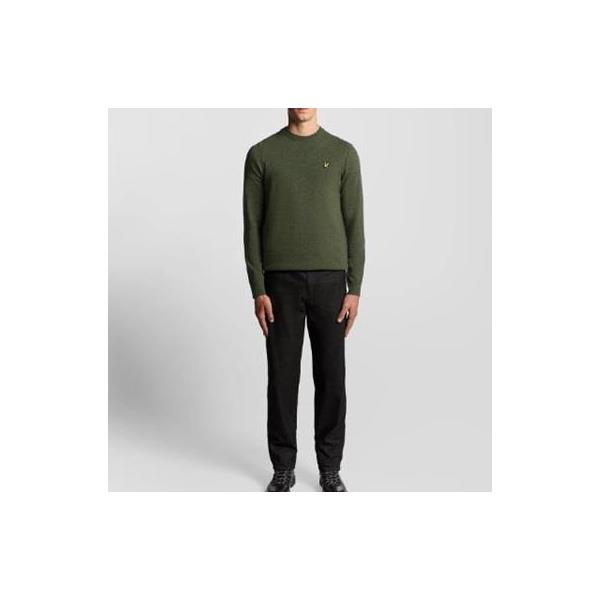 LYLE & SCOTT JERSEY LAMBSWOOL BLEND CREW NECK