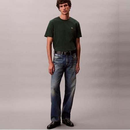 CALVIN KLEIN CAMISETA HOLGADA MONOGRAMA BORDADO