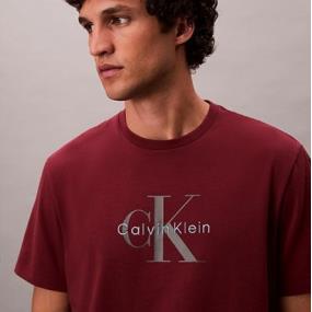 CALVIN KLEIN CAMISETA MONOLOGO CUELLO REDONDO 2